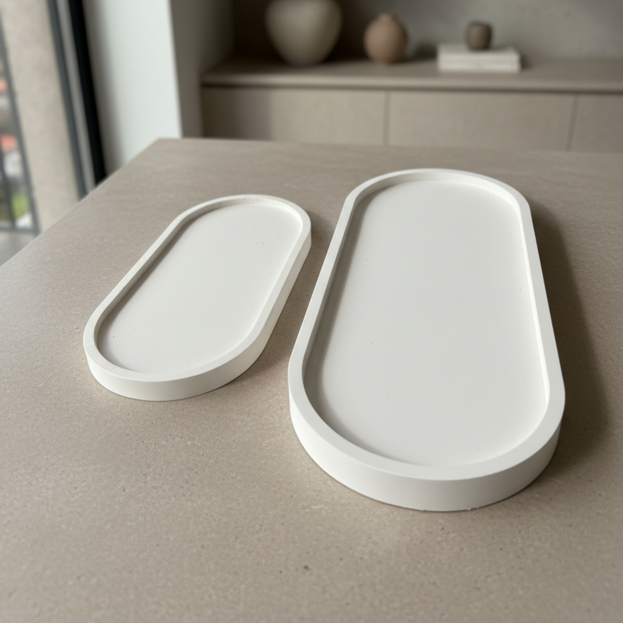 Minimal Oval Tray