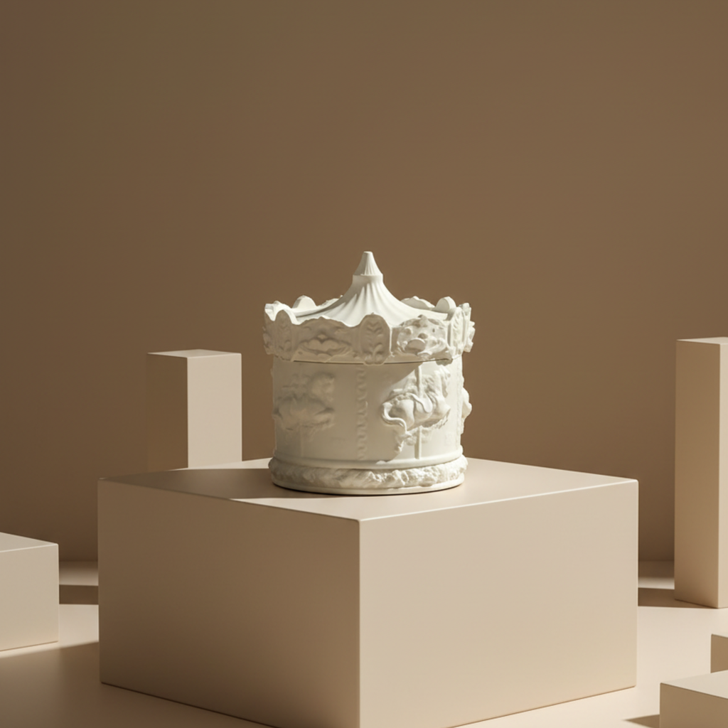 Decorative Carousel Jar