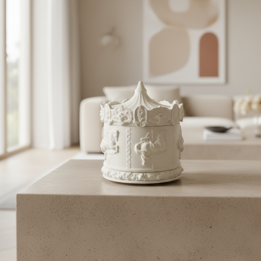 Decorative Carousel Jar