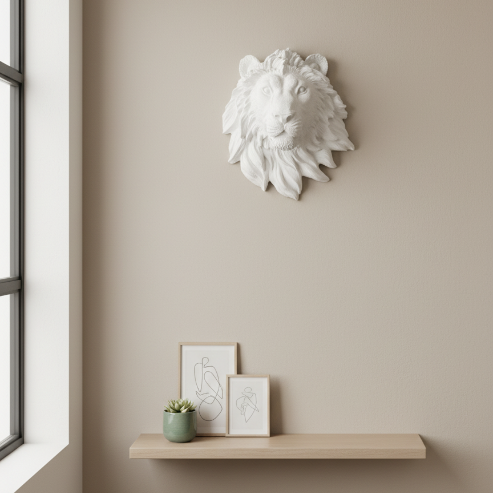 Decorative Lion Head